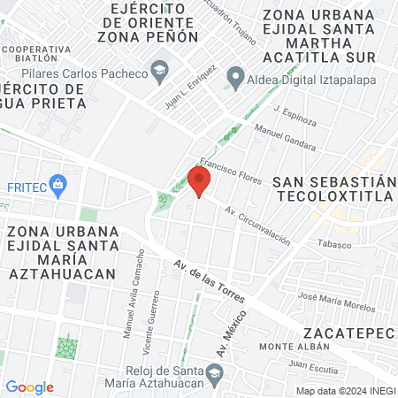 Bandidos Barbershop map