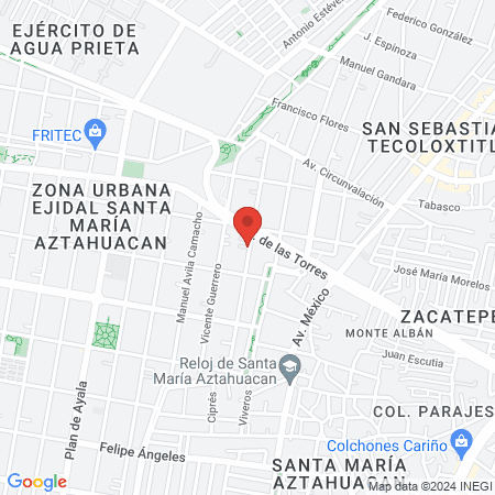 Muebles Medicos Gonzalez map