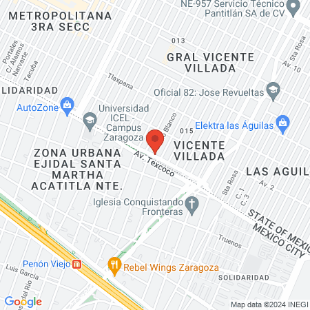 Consultorio Médico Con-Salud map