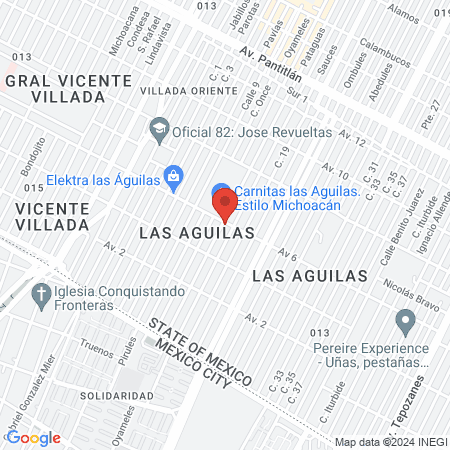 IMEDI CENTRO RADIOLÓGICO Y ANÁLISIS CLÍNICOS NEZAHUALCÓYOTL map