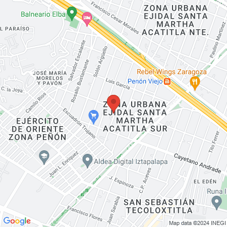 SPA & Uñas Bella map