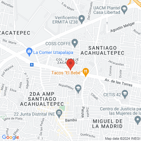 Salón de Belleza Glamour map