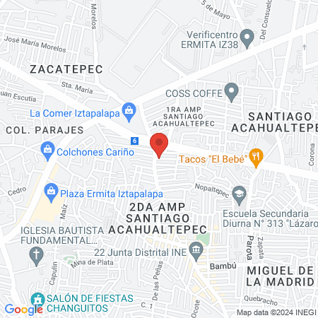 Barbería E.T house map