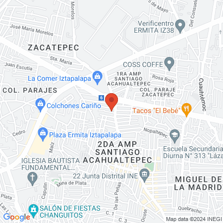 Centro Veterinario Arguelles map