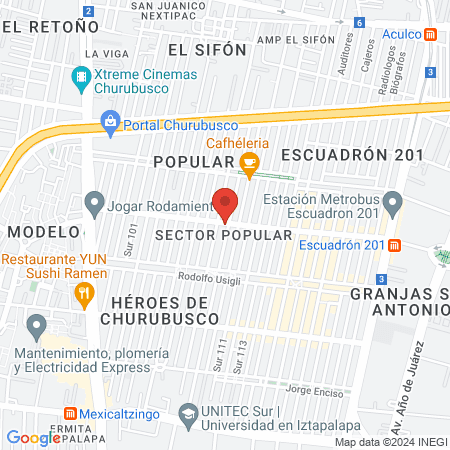 Antología Familiar map