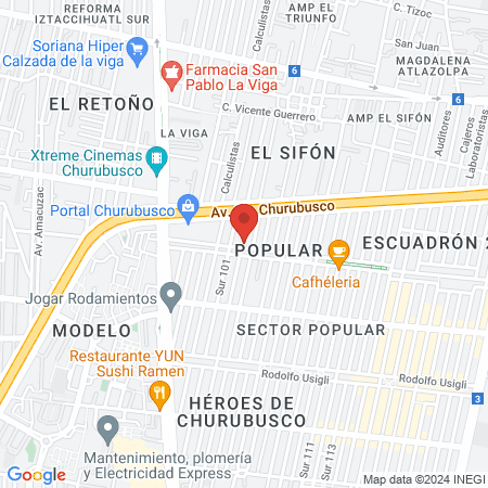Dentista CDMX map