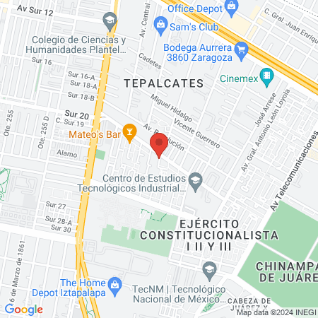 Consultorio dental Odeyka map