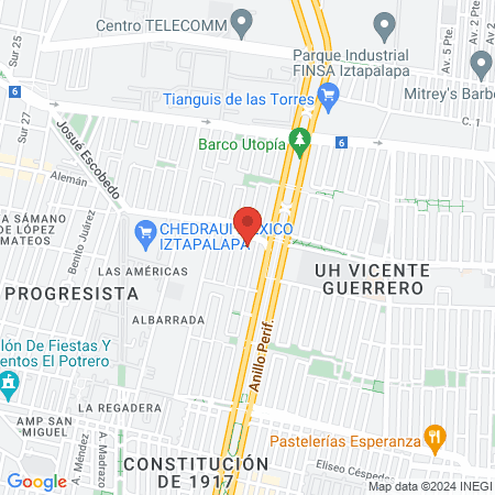 Nails Merlin Estética map