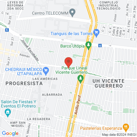 Odontologia Integral y Cosmética map