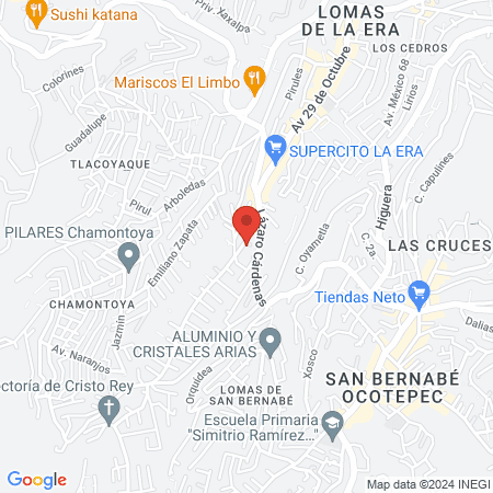 Peluquería Blanco y negro map