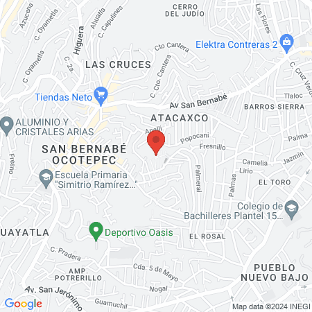 Nicte HM Lash studio map