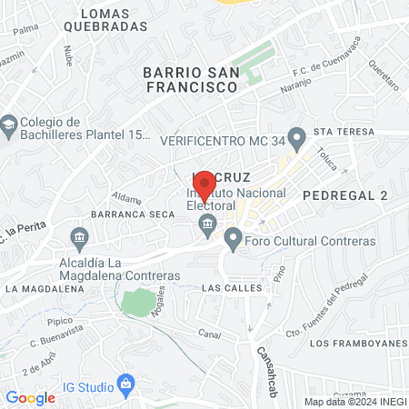 Studio 3 coronas barber shop map