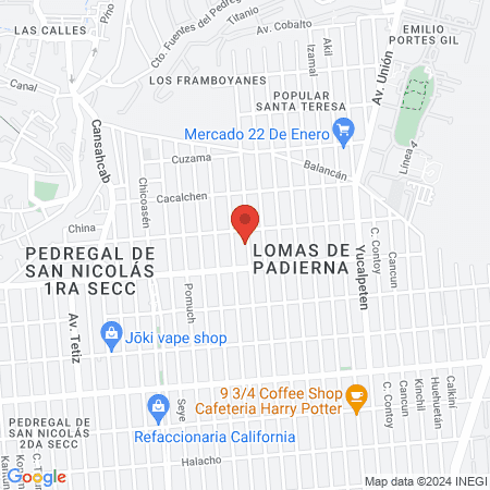 Especialidades Dentales Dentiere Per Tutti Padierna map