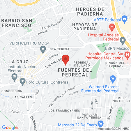 Consultorio Dental map