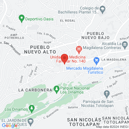 Mexicorta Barbería map