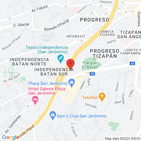 D' La Concha Salon map