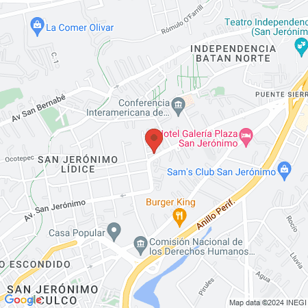 Angeolina Estética map