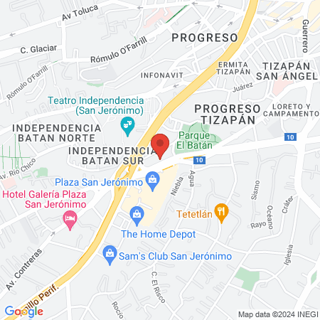 Consultorio dental dra Karina López map