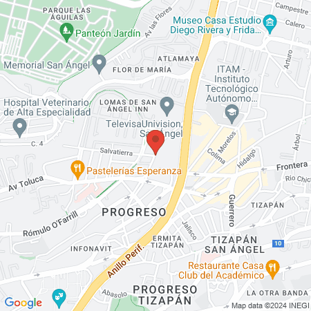 Metromed S.A. de C.V. map