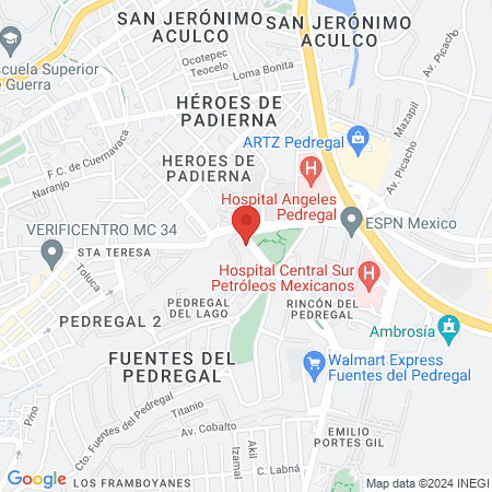 Mendez Bonilla Abelardo Manuel Dr map