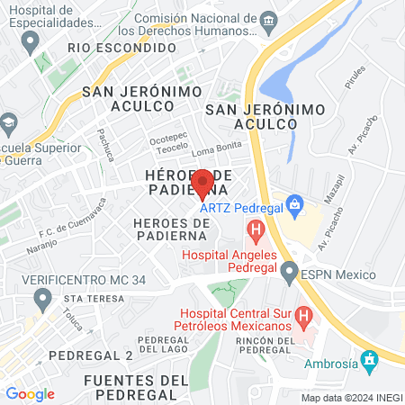 Dr. Alejandro Rojas Montaño map