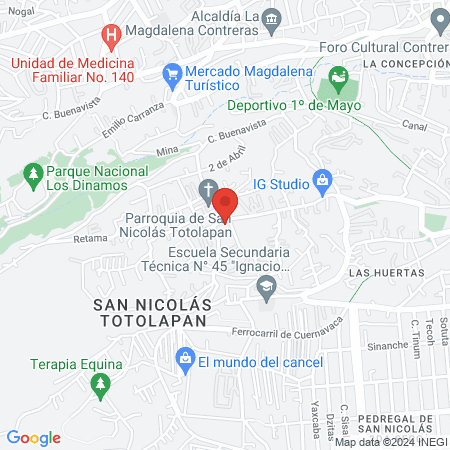 VETERINARIA SAN NICOLÁS map