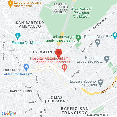 Estética Adonis map