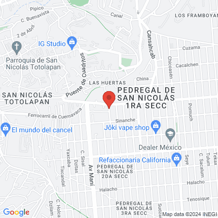 Imagen Actual Estetica Unisex map