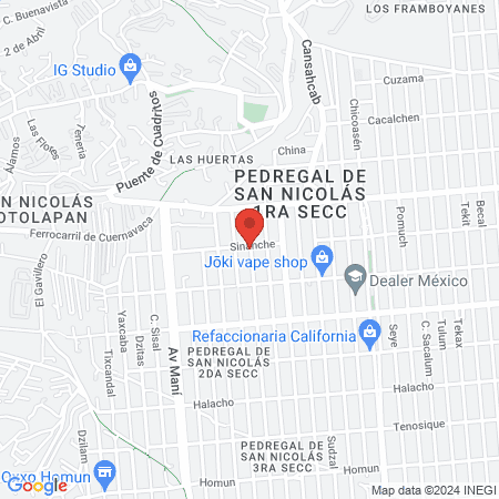 Estética Estelita map