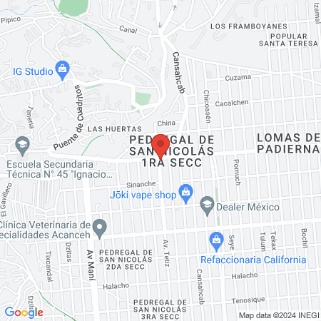 Consultorio Dental map