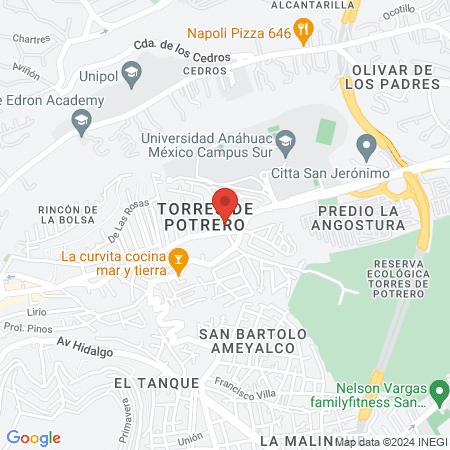 Consultorio Dental map