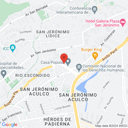 Vellisimo San Jerónimo Lídice map