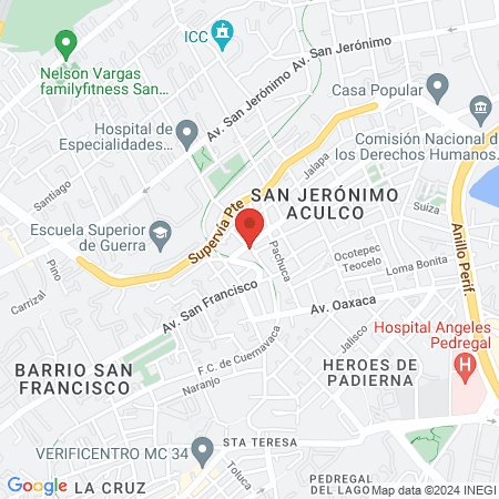 Ozono Dental Medic map