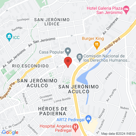 Centro Internacional De Restauración Neurológica map