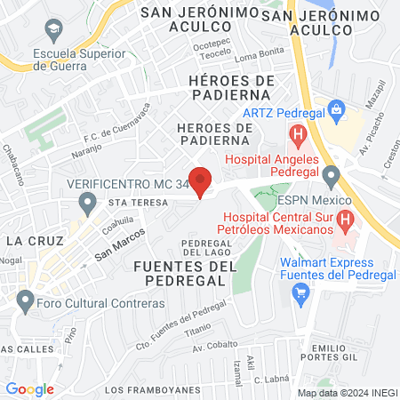 Doctor Valdés García José Juan map