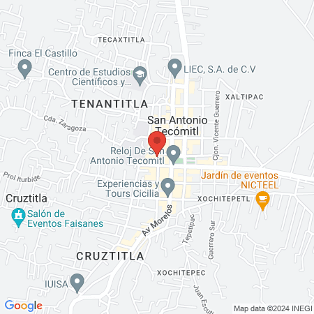 IZER ESTILISTAS map