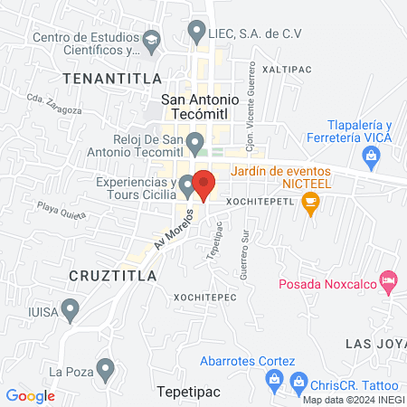 Red Salud Dental map