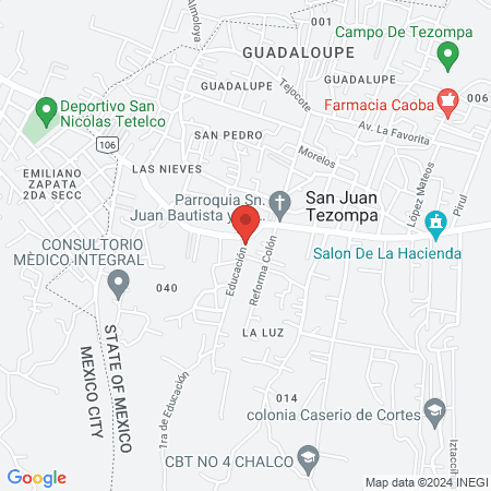 Clinica San Juan map
