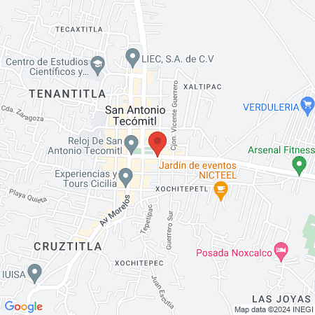 Veterinaria Zúñiga. map