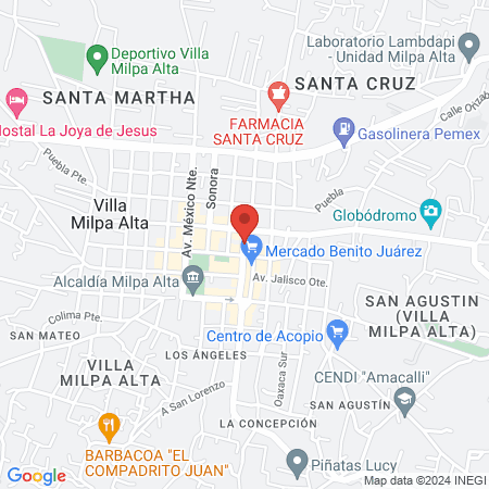 Santorina Nail Bar map