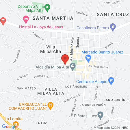 Beauty salon "shine & effect" map