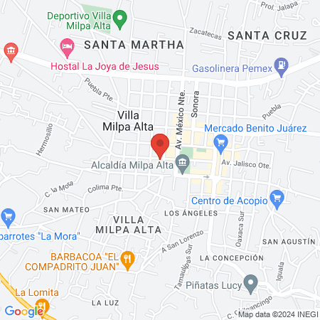 ESTETICA UNISEX ANGEL map