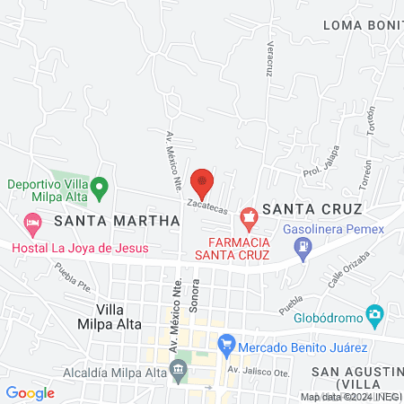 Salon de belleza G+G map