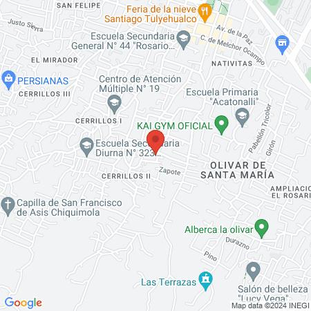 Estética Martínez map