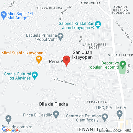 Centro Quirofisico Naturista Rehabilitación A La Columna map