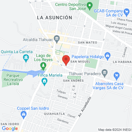 Consultorio San Pedro map