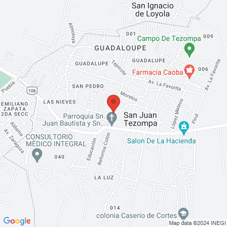 Sala De Belleza Ritchi map