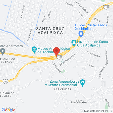 Hospital De Anteojos Libra map