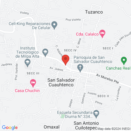 Studio Hair Obatalá map