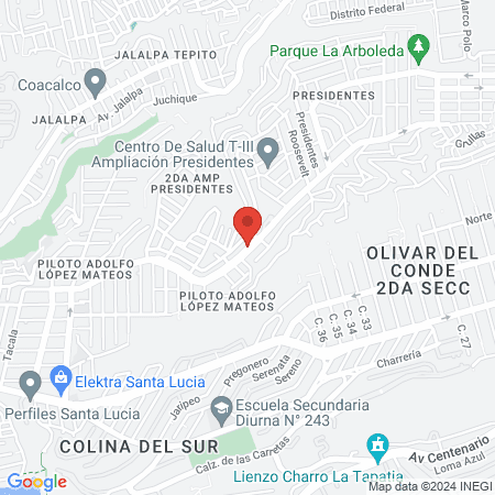 Estilo al cien Barber Shop map